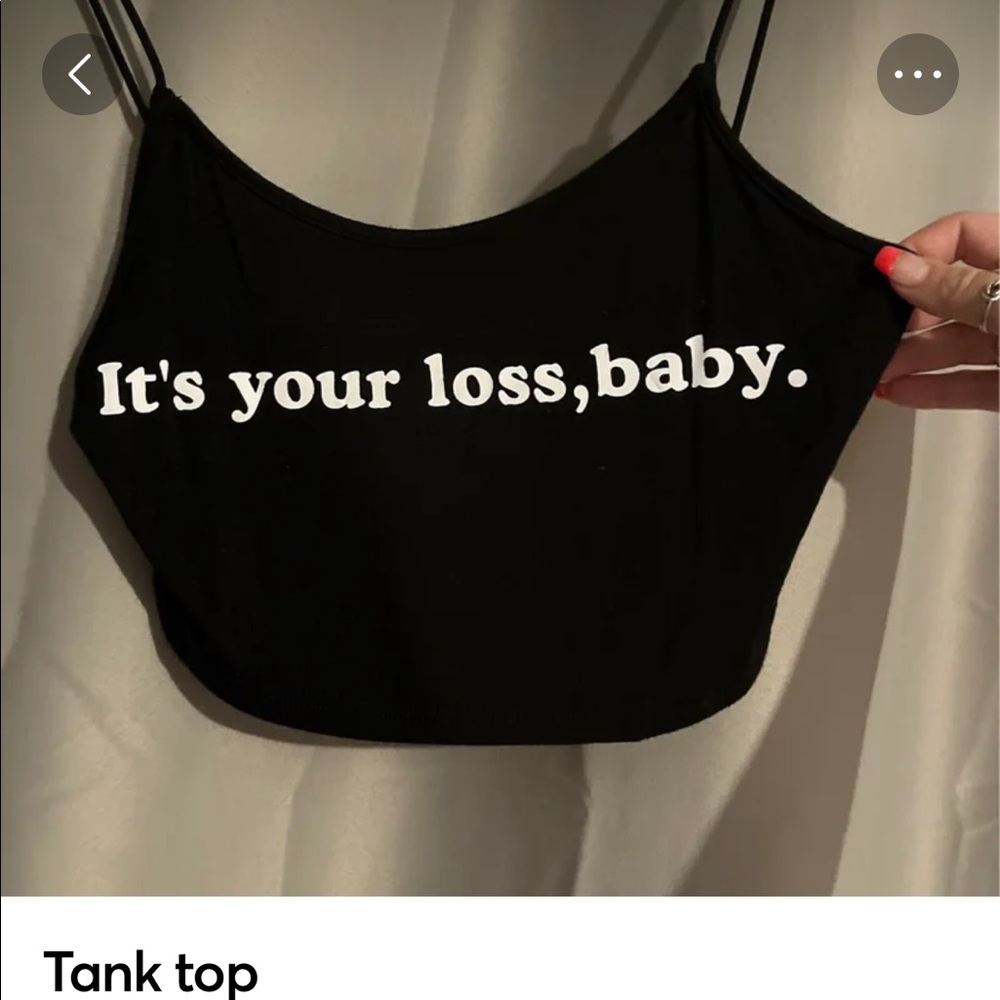 Funny tank top